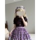 Twilight Crush Grape Pastoral Song Blouses(Reservation/2 Colours/Full Payment Without Shipping)
